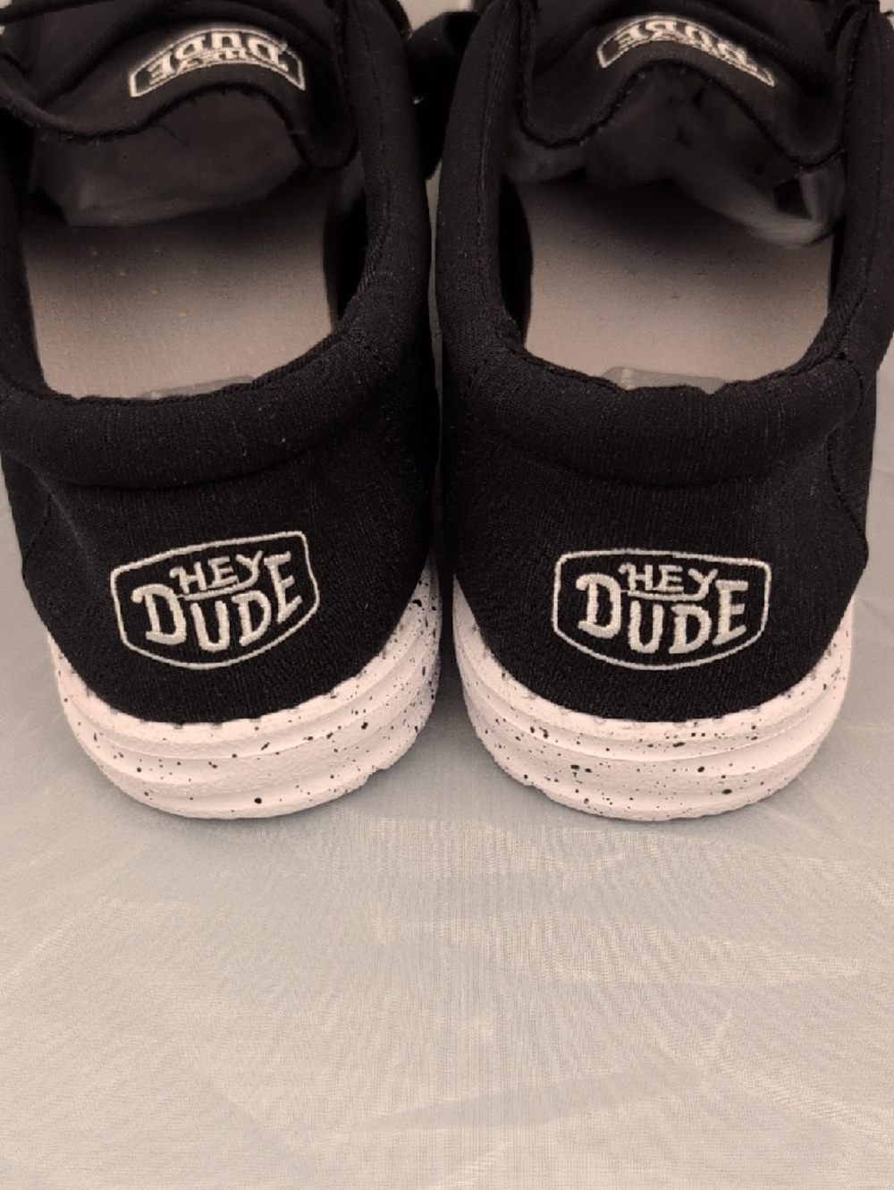 Hey Dude--Wally Slub Canvas--Color: Black. Size: 11M ADULT - Picture 8 of 8